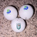 2 North Shore And 1 New Castle Golf Ball Decent Condition,stains/minor Scratches. Fixed Price $16.95.