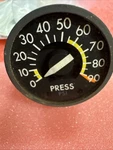 Weston 520616 Pneumatic Pressure Indicator Good Condition-as Removed* YB5. Fixed Price $35.00.