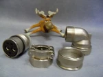 FF08F 22-12S Amphenol 90 Degree Right Angle Plug With MS3057-12A Female. Fixed Price $120.16.