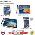 Fits Vw Golf MK5 Gt Fsi 04-09 Air+cabin+oil+fuel Filters Bosch Service Parts Kit. Fixed Price $90.54.