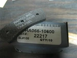 Rapco Aircraft Brake Lining RA066-10600 New Old Stock. Fixed Price $10.00.