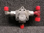 23640-5 Piper PA44-180 Way Fuel Valve Assembly (knicked). Fixed Price $252.00.