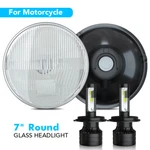 For 1979-1961 18 20 Motorcycle Fat Bob Sealed Beam Glass Headlights H4 Bulbs. Fixed Price $96.00.