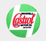 Wakefield Castrol Embroidered Patch Iron/sew 2-7/8" Motor Oil, Gp, Rally. Fixed Price $7.98.