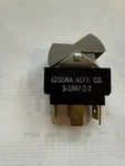 Cessna S-1847-2-2 Aircraft Panel Rocker Switch Gray Oem Tested Clean. Fixed Price $12.00.