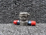 C166006-0101 (use: C166006-0104) Cessna Oxygen Valve. Fixed Price $56.00.