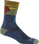 Darn Tough 5020 Denim Mens Chasing Waterfalls Micro Crew Lightweight Hiking Sock. Fixed Price $24.95.