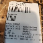 Cessna Gage Sight Pn S-53FC New. Fixed Price $200.00.