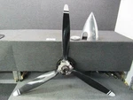 3AF34C92-P Mccauley Blade Propeller W/ Spinner, De-ice Ring, Bulkhead, & Logs. Fixed Price $7280.00.