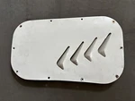Beechcraft Bonanza Lh Engine Access Louver Door Assembly, P/n 35-410020. Fixed Price $350.00.