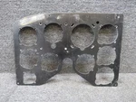0513316-3 Cessna 172G Instrument Shock Panel (worn). Fixed Price $84.00.