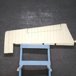 0593000-4, 0532001-4 Cessna 172E Elevator Assembly With Trim Tab. Fixed Price $1998.00.