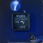 Cessna 150/152 Fuel Selector Placard 22.5 Gallons Useable MC0410218-10. Fixed Price $25.99.
