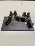 #8-32 NAS1473A08 Self-sealing Capped Fuel Resistant Nut Plate Aircraft (10 Nos). Fixed Price $40.00.