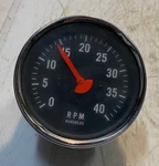 Stewart Warner Nos Vintage 0-4000 Rpm 3-3/8" Mechanical Tachometer 631CWY6. Fixed Price $59.99.