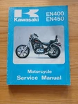 Oem Kawasaki Service Manual 1985-1999 EN400/450 99924-1056-04. Fixed Price $25.00.