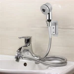 Sink Faucet Sprayer Set Hand Shower Head Extension Hose Kit For Hair Wash Bath. Fixed Price $41.07.