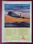 9/1945 Pub Pesco Borg Warner Boeing C-97 Stratocruiser Original Ad. Fixed Price $11.78.