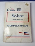 Cessna 1979 Skylane Model 182Q Information Manual. Fixed Price $14.99.