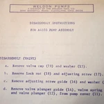 Weldon A4033 Pump Service & Parts Instructions. Fixed Price $77.75.