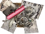 Pratt & Whitney Titanium Aircraft Jet Turbine Engine JT8D Boeing Parts #489. Fixed Price $250.00.