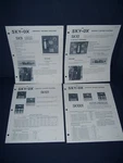Vintage Sky-ox Aircraft Oxygen Systems Flyer Lot Of 4 Used 1968. Fixed Price $29.99.