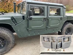 New Hard 4 Kit For Hmmwv Hummer H1 M998 Humvee Doors Civilian Style. Fixed Price $4995.00.