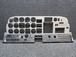 105-320010-3BLNK Beechcraft 76 Instrument Panel (worn Holes). Fixed Price $280.00.