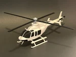 Bell 407 Helicopter Model (extra Large). Fixed Price $50.00.