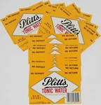 Vintage Soda Pop Bottle Labels Plitts Tonic Water Lot Of 50 York Pa N-mint+. Fixed Price $9.99.