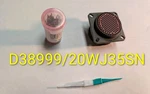 Amphenol Cannon Plug P/n: D38999/20WJ35SN New Open Box. Fixed Price $99.99.