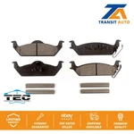 Rear Ceramic Brake Pads Set For 2002-2004 Dodge Dakota TEC-963-1684-30. Fixed Price $38.91.