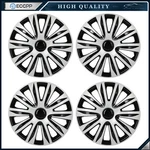 Eccpp Set Of 4 Hub Caps With Universal Snap-on Retention Rings For 15 Inch Rims. Fixed Price $40.95.