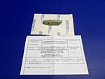 Beech King Air Main Gear Door Bracket W/ 8130 115-810060-43 Nos (0426-1264). Fixed Price $98.50.