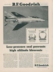 1954 Goodrich Ad Air Force Jet Fighter Canopy Rubber Seal Usaf Super Sabre. Fixed Price $13.00.
