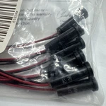 (9) Led Panel Mount Indicators Green 44W-NKG28H-CGO Vcc. Fixed Price $59.77.