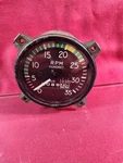 1975 Aircraft Tachometer Rpm X 100 Hour Stewart-warner Military. Fixed Price $74.77.