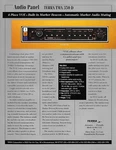 Avionics Data Sheet - Terra Tma 350 Audio Panel Aircraft (B685). Fixed Price $7.97.