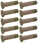 New 10-PACK Military Aircraft Hex Head Tension Bolt 2.853" 3/4"D Steel Alloy +. Fixed Price $59.99.