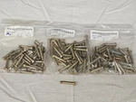 121 Shear Bolt 1/4"-28 1/4-28 Hex Head 1-1/2" Long Aircraft Helicopter Fastener. Fixed Price $136.80.