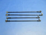 Cessna P337H Aft Cowl Flaps Control Rod Set P/n NAS354-4-1500 (0724-1324). Fixed Price $210.00.