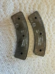 Two Cleveland 066-11100 Brake Pads Brand New Old Stock 1/2 Retail Nos Aircraft. Fixed Price $25.00.