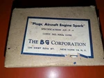 Wwii U.s. Navy Aircraft Spark Plugs LS-321A Box Of 10 Anchor Mark. Sealed AN-P-4. Fixed Price $117.00.