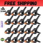 20 Packs Spring Clamps, 3.5 Inch Heavy Duty For Crafts And Profess. Fixed Price $9.99.