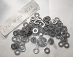 100 Military Aircraft 5310-14-216-1823 Ss Flat Washer 10MM Od. 5MM Id 1MM Thk. Fixed Price $10.18.
