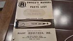 Rajay Turbocharger Installed On Islander Service, Parts, Owner Manual. Fixed Price $128.77.