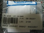 New Rapco Exhaust Gasket P/n RA632837. Fixed Price $7.20.