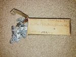 New, 8-32 Non-locking Plain Steel Nutplates, An 366-832, Qty 25 Pieces (L27). Fixed Price $28.00.