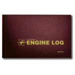 Asa Engine Logbook SE-2 (red, Hardcover, 96 Pages). Fixed Price $13.99.