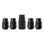 Black Wheel Locks Compatible With 1989-1994 Nissan 240SX Factory Rims. Fixed Price $43.00.